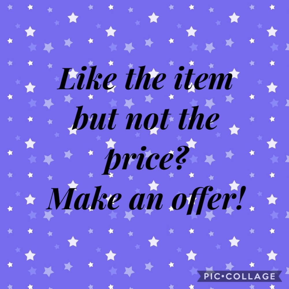 Make me an offer!